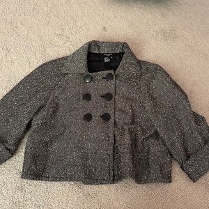 sandro sportswear pea coat jacket